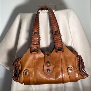 Chloe  Silverado leather top handle bag